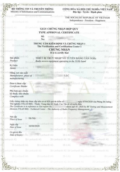 文件:Radio-Type-Approval-Certificate-Vietnam.jpg