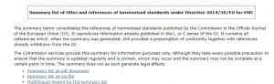 Summary list of titles and references of harmonised standards.jpg
